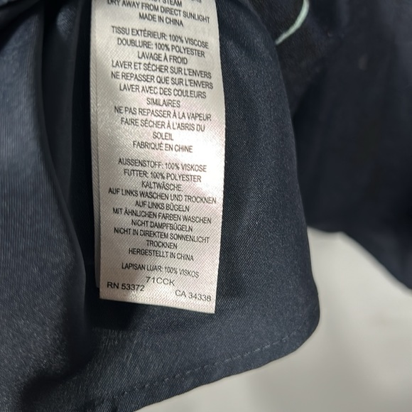 French Connection A- Line V- Neck Midi Floral Dress size 0 - Picture 11 of 11